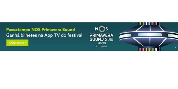 Read more about the article NOS Primavera Sound: NOS lança app para a TV