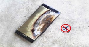 Read more about the article Galaxy Note 7 filmado a arder no Burger King