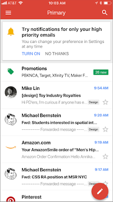 Gmail para Android irá notificá-lo apenas em emails importantes